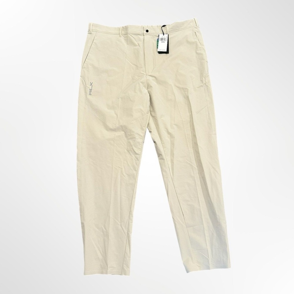 RLX Golf Pants Mens 40x32 Basic Sand Beige Lightweight Athletic Casual NWT
